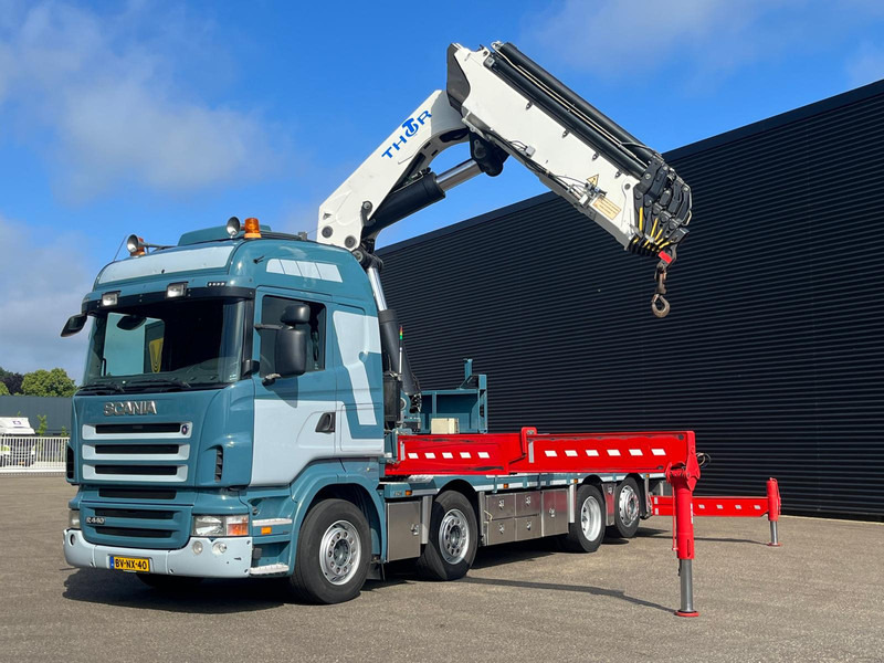 Scania R 440 8X2*6 / HMF THOR K6 - Crane truck: picture 4 Scania R 440 8X2*6 / HMF THOR K6 - Crane truck: picture 4