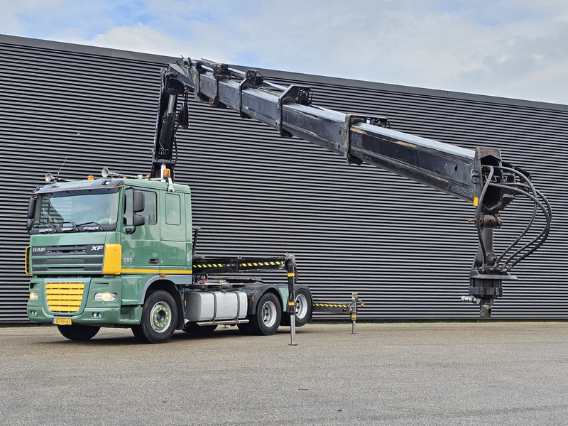 DAF XF 105.460 6X2 / HIAB 37TM KRAN / CRANE / GRUE - Tractor unit: picture 2 DAF XF 105.460 6X2 / HIAB 37TM KRAN / CRANE / GRUE - Tractor unit: picture 2