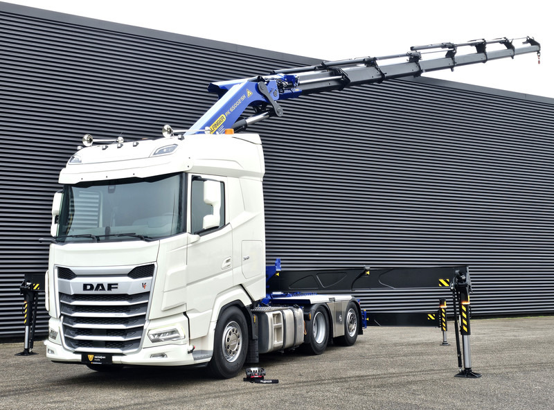 Tractor unit DAF XG 480 FTN / PALFINGER 65 t/m KRAAN / KRAN / CRANE: picture 1