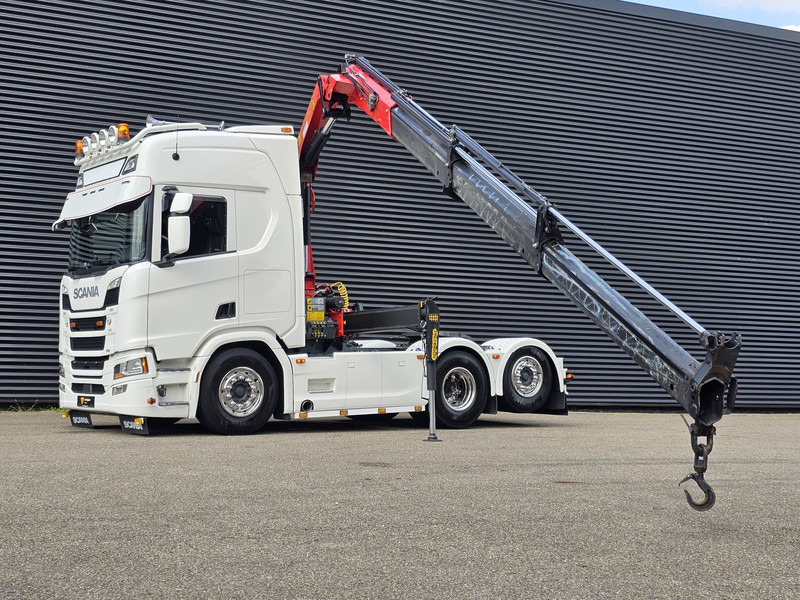 Scania R500 6x2 / RETARDER / PALFINGER CRANE / KRAN - Tractor unit: picture 4 Scania R500 6x2 / RETARDER / PALFINGER CRANE / KRAN - Tractor unit: picture 4