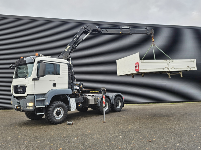 MAN TGS 26.480 6x6 / HIAB CRANE / TRACTOR + BOX TRUCK - Truck, Crane truck: picture 1 MAN TGS 26.480 6x6 / HIAB CRANE / TRACTOR + BOX TRUCK - Truck, Crane truck: picture 1