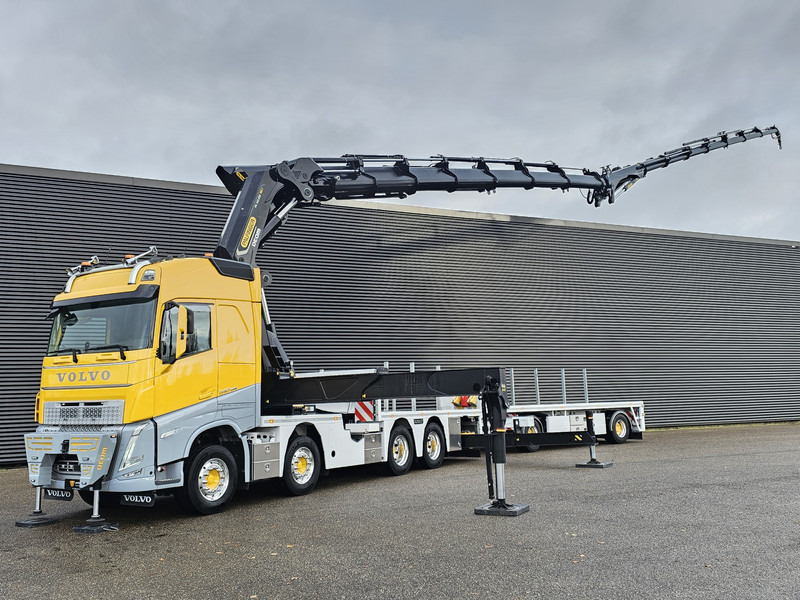 Volvo FH 540 8x4 / PALFINGER 165 TEC 7 + PJ300 / WINCH - Dropside/ Flatbed truck, Crane truck: picture 1 Volvo FH 540 8x4 / PALFINGER 165 TEC 7 + PJ300 / WINCH - Dropside/ Flatbed truck, Crane truck: picture 1