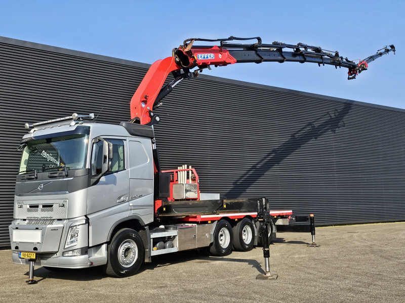 Volvo FH540 / EFFER 525S / JIB 4S-HD / 8x4/4 - Dropside/ Flatbed truck, Crane truck: picture 1 Volvo FH540 / EFFER 525S / JIB 4S-HD / 8x4/4 - Dropside/ Flatbed truck, Crane truck: picture 1