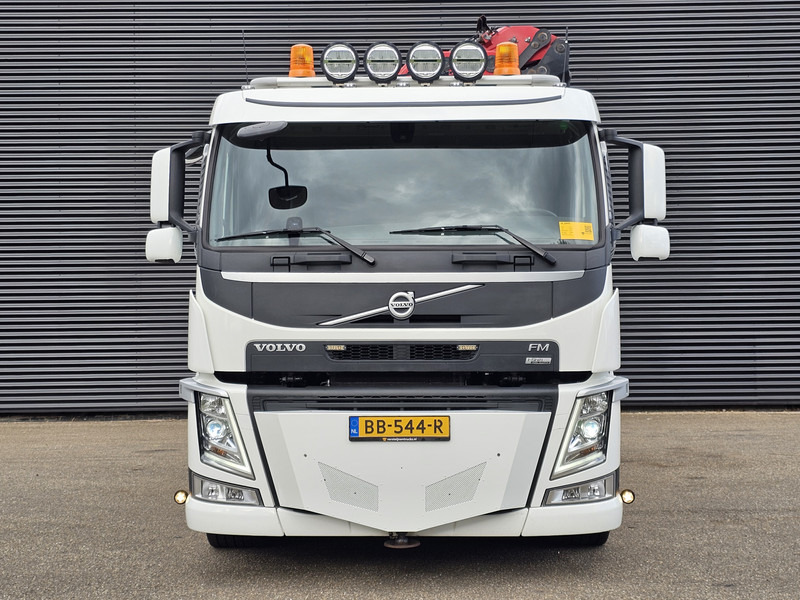 Dropside/ Flatbed truck, Crane truck Volvo FM 500 8x4*4 / HMF 5020 K6 + JIB K4 / CRANE - KRAN: picture 16