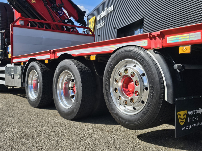 Dropside/ Flatbed truck, Crane truck Volvo FM 500 8x4*4 / HMF 5020 K6 + JIB K4 / CRANE - KRAN: picture 13