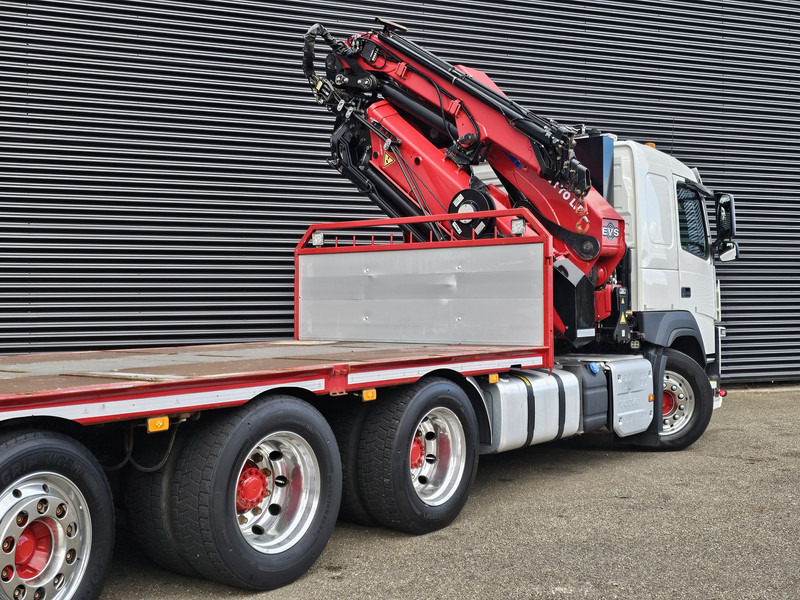 Dropside/ Flatbed truck, Crane truck Volvo FM 500 8x4*4 / HMF 5020 K6 + JIB K4 / CRANE - KRAN: picture 12