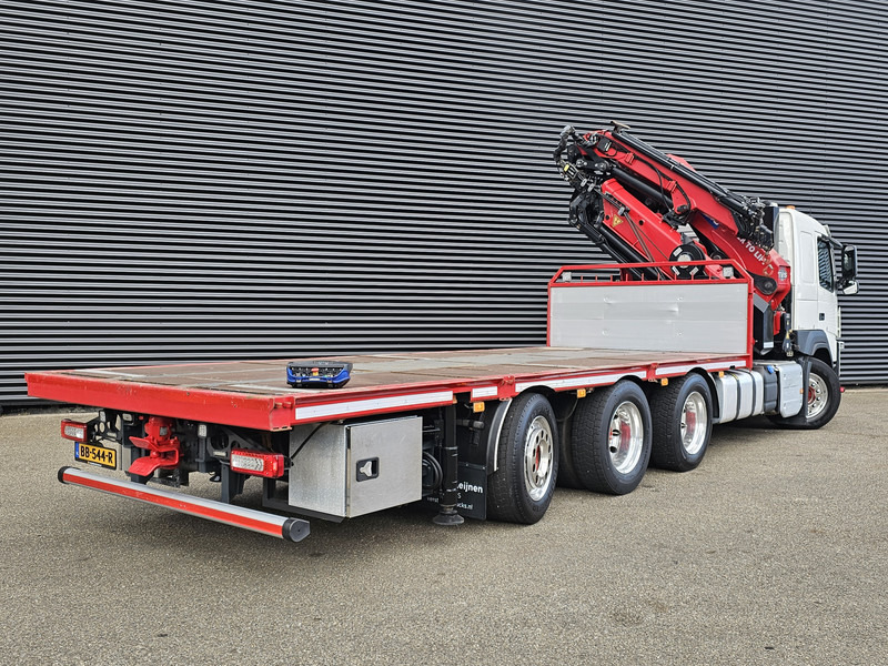 Dropside/ Flatbed truck, Crane truck Volvo FM 500 8x4*4 / HMF 5020 K6 + JIB K4 / CRANE - KRAN: picture 10