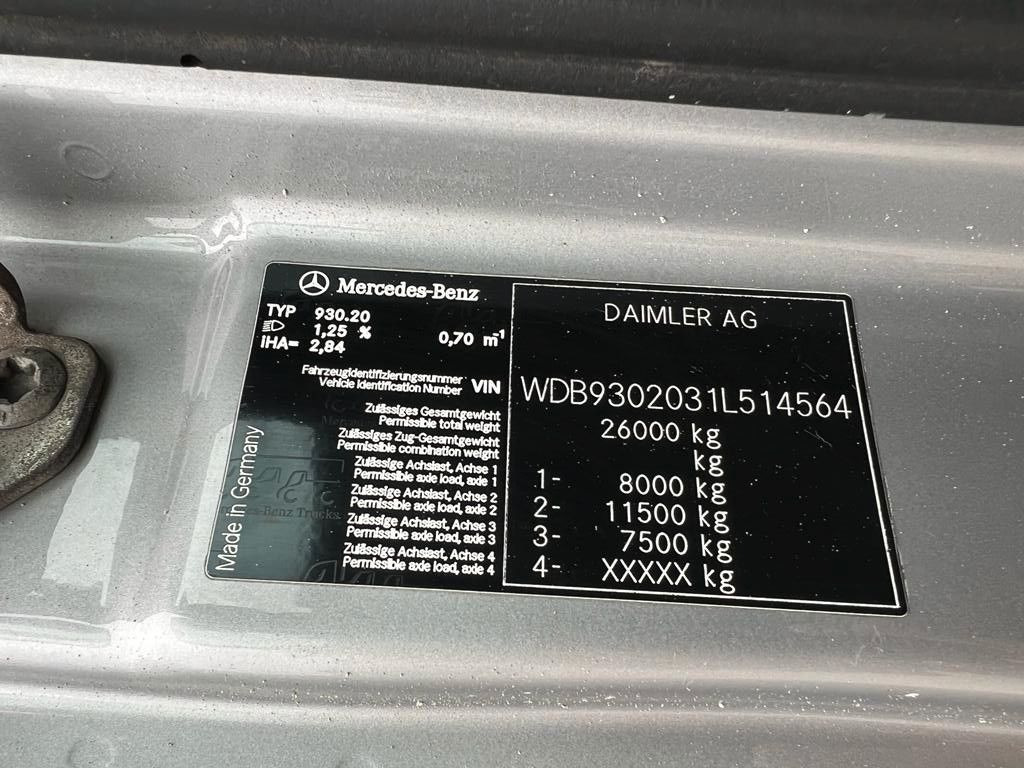 Mercedes-Benz 2541 6X2 Retarder VDL Abroller - Hook lift truck: picture 3 Mercedes-Benz 2541 6X2 Retarder VDL Abroller - Hook lift truck: picture 3