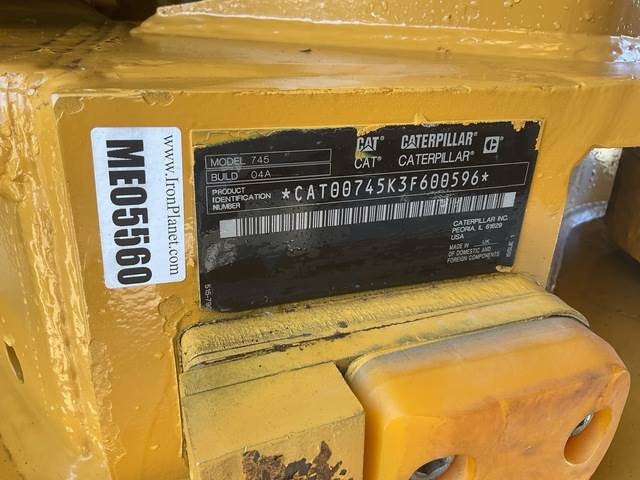 CAT 745 - Articulated dump truck: picture 5 CAT 745 - Articulated dump truck: picture 5