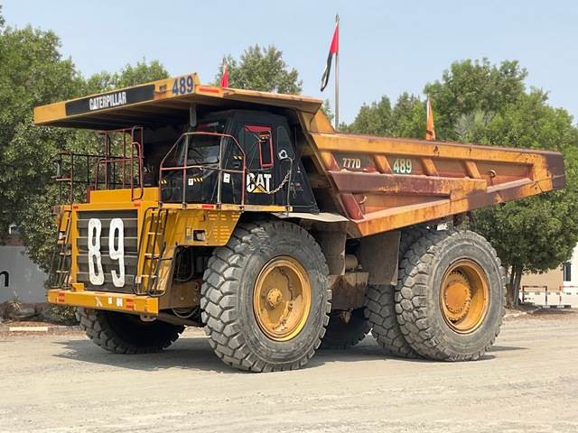 CAT 777D - Rigid dumper/ Rock truck: picture 1 CAT 777D - Rigid dumper/ Rock truck: picture 1