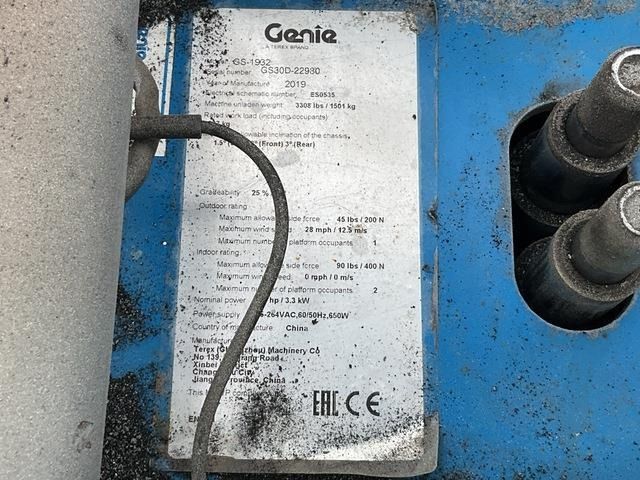 Genie GS1932 - Scissor lift: picture 5 Genie GS1932 - Scissor lift: picture 5