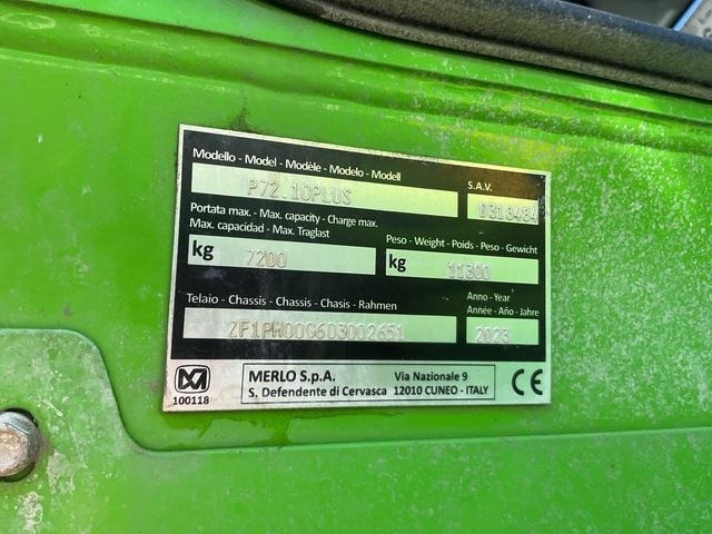Merlo P72.10 - Telescopic handler: picture 5 Merlo P72.10 - Telescopic handler: picture 5