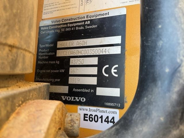 Volvo A60H - Articulated dump truck: picture 5 Volvo A60H - Articulated dump truck: picture 5