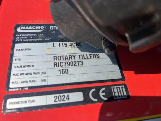 Maschio Gaspardo L115 4CBL - Rotavator: picture 5 Maschio Gaspardo L115 4CBL - Rotavator: picture 5