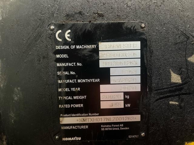 Komatsu XH901XC-6 - Forestry harvester: picture 5 Komatsu XH901XC-6 - Forestry harvester: picture 5