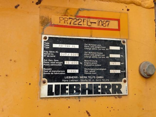 Liebherr PR722BL - Bulldozer: picture 5 Liebherr PR722BL - Bulldozer: picture 5