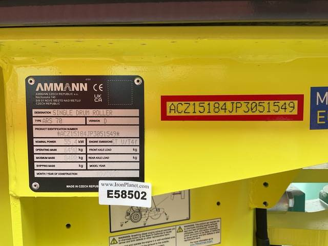 Ammann ARS70 - Compactor: picture 5 Ammann ARS70 - Compactor: picture 5