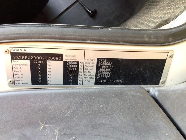 Scania P420LB - Concrete mixer truck: picture 5 Scania P420LB - Concrete mixer truck: picture 5