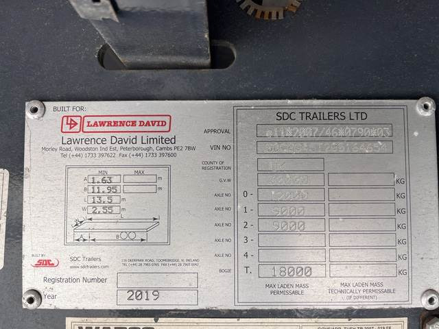 Lawrence David GRP Double Deck - Closed box trailer: picture 5 Lawrence David GRP Double Deck - Closed box trailer: picture 5
