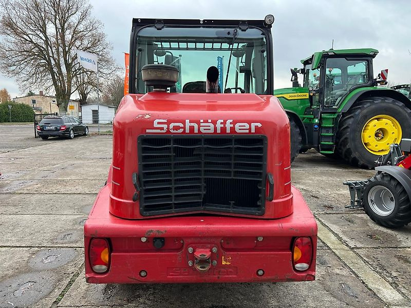 Telescopic wheel loader Schäffer 8090T Kabine Teleskopradlader Weidemann-HV: picture 6