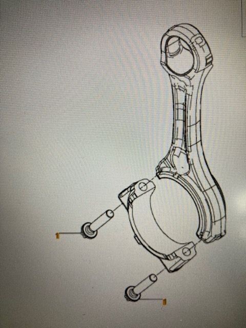 (51.02400-6024) - Connecting rod for Truck: picture 1 (51.02400-6024) - Connecting rod for Truck: picture 1