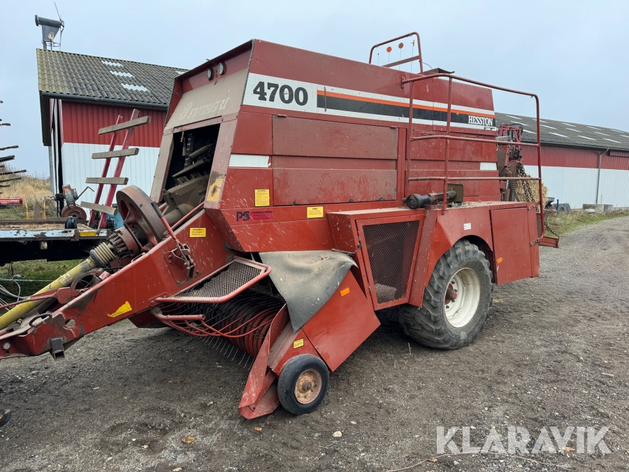 Square baler Ballepresser Hesston 4700: picture 1