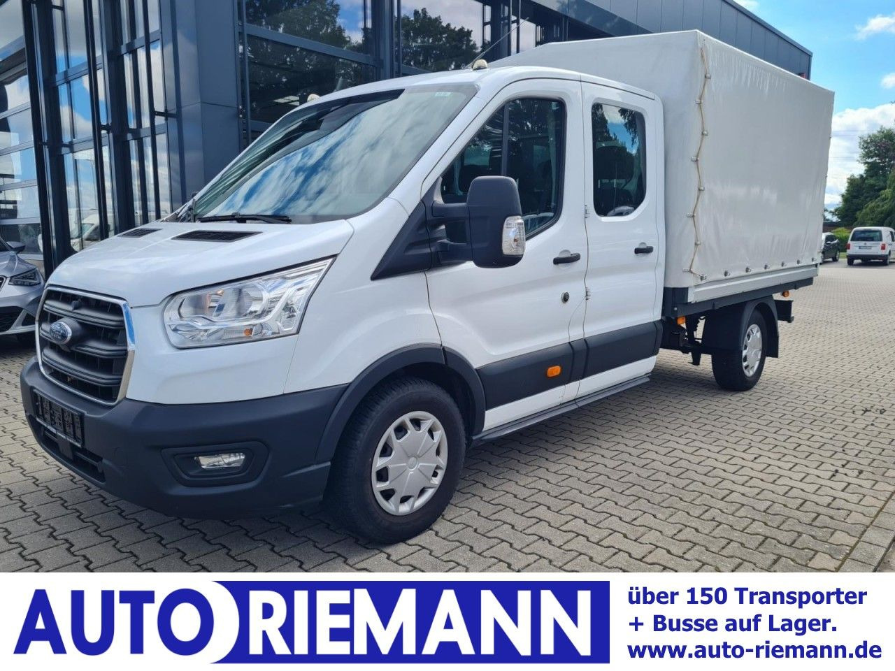 Ford Transit 350 DoKa Plane L3 Trend KLIMA TEMPOMAT - Curtain side van, Crew cab van: picture 1 Ford Transit 350 DoKa Plane L3 Trend KLIMA TEMPOMAT - Curtain side van, Crew cab van: picture 1