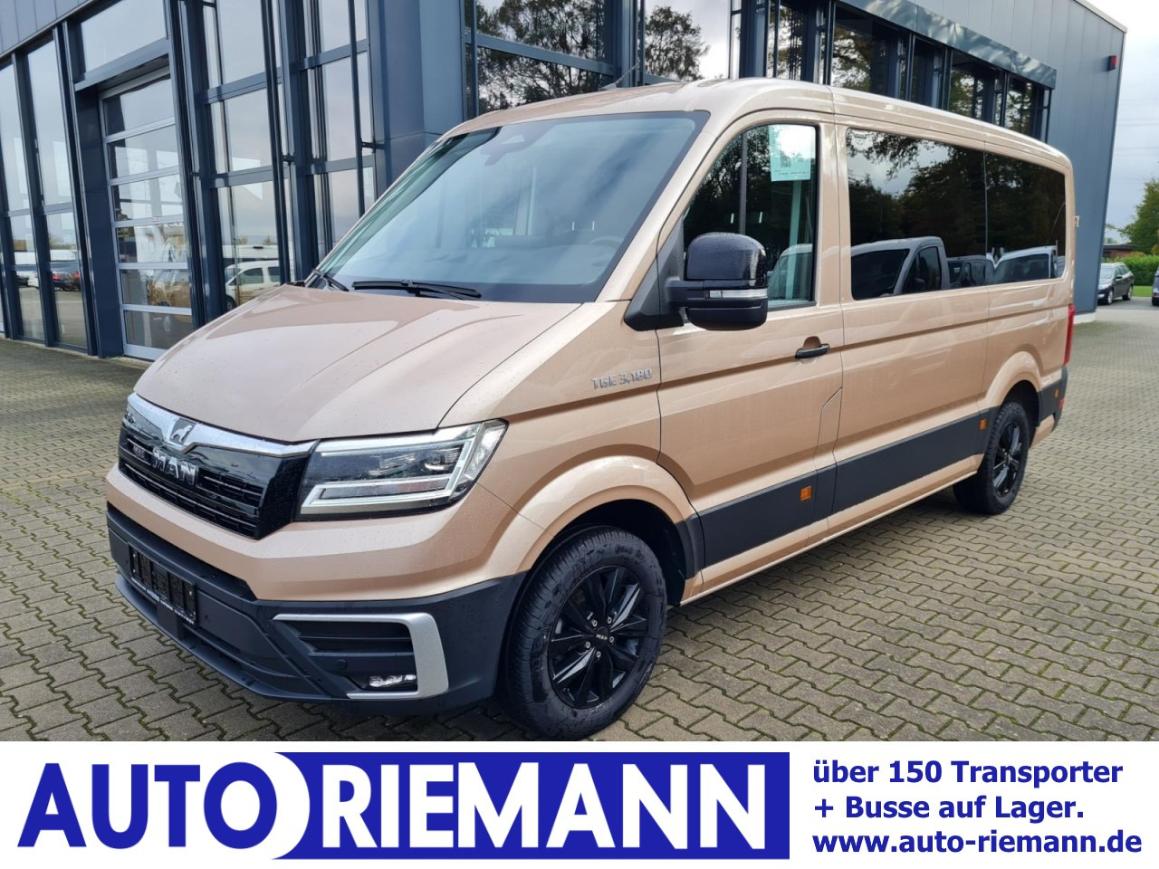 MAN Man TGE 3.180 TDi Kombi 9 Sitze ALU KAMERA LED LEDER Sonderumbau - Minibus, People carrier: picture 1 MAN Man TGE 3.180 TDi Kombi 9 Sitze ALU KAMERA LED LEDER Sonderumbau - Minibus, People carrier: picture 1