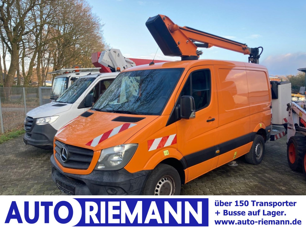 Mercedes-Benz Sprinter 316 CDI Kasten Hubarbeitsbühne KLIMA - Truck mounted aerial platform: picture 1 Mercedes-Benz Sprinter 316 CDI Kasten Hubarbeitsbühne KLIMA - Truck mounted aerial platform: picture 1