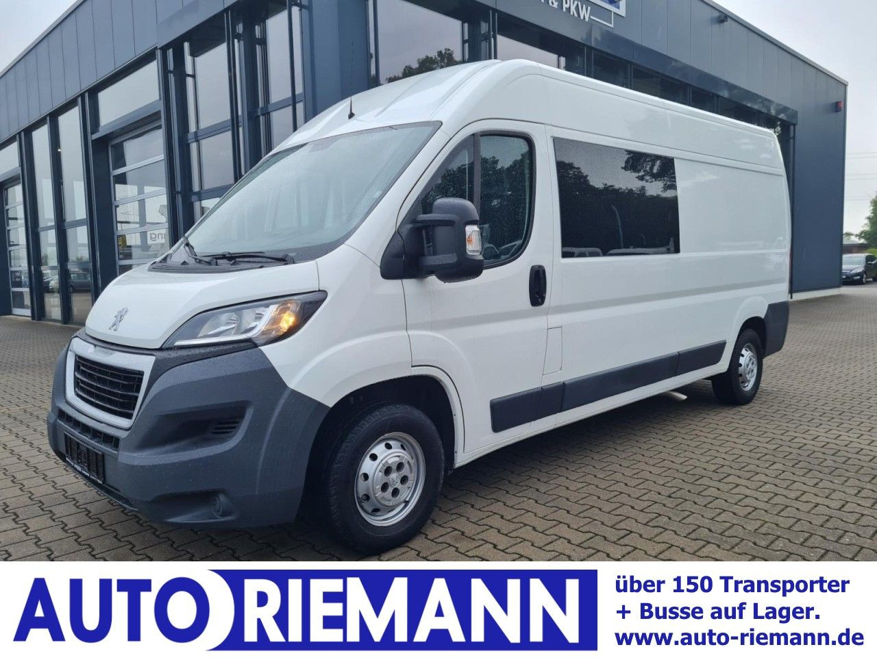 Peugeot Boxer Kasten L3H2 Doka 6-Sitze AHK PDC KLIMA - Small van, Crew cab van: picture 1 Peugeot Boxer Kasten L3H2 Doka 6-Sitze AHK PDC KLIMA - Small van, Crew cab van: picture 1