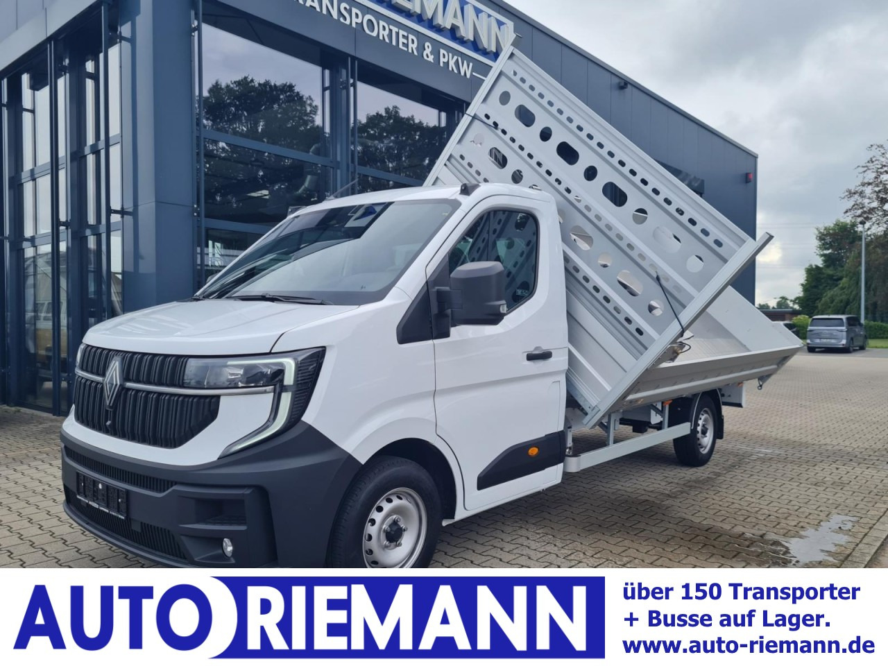 Renault Master 35 New 3 Seiten Kipper AHK KLIMA PLANE TEMPO - Tipper van: picture 1 Renault Master 35 New 3 Seiten Kipper AHK KLIMA PLANE TEMPO - Tipper van: picture 1