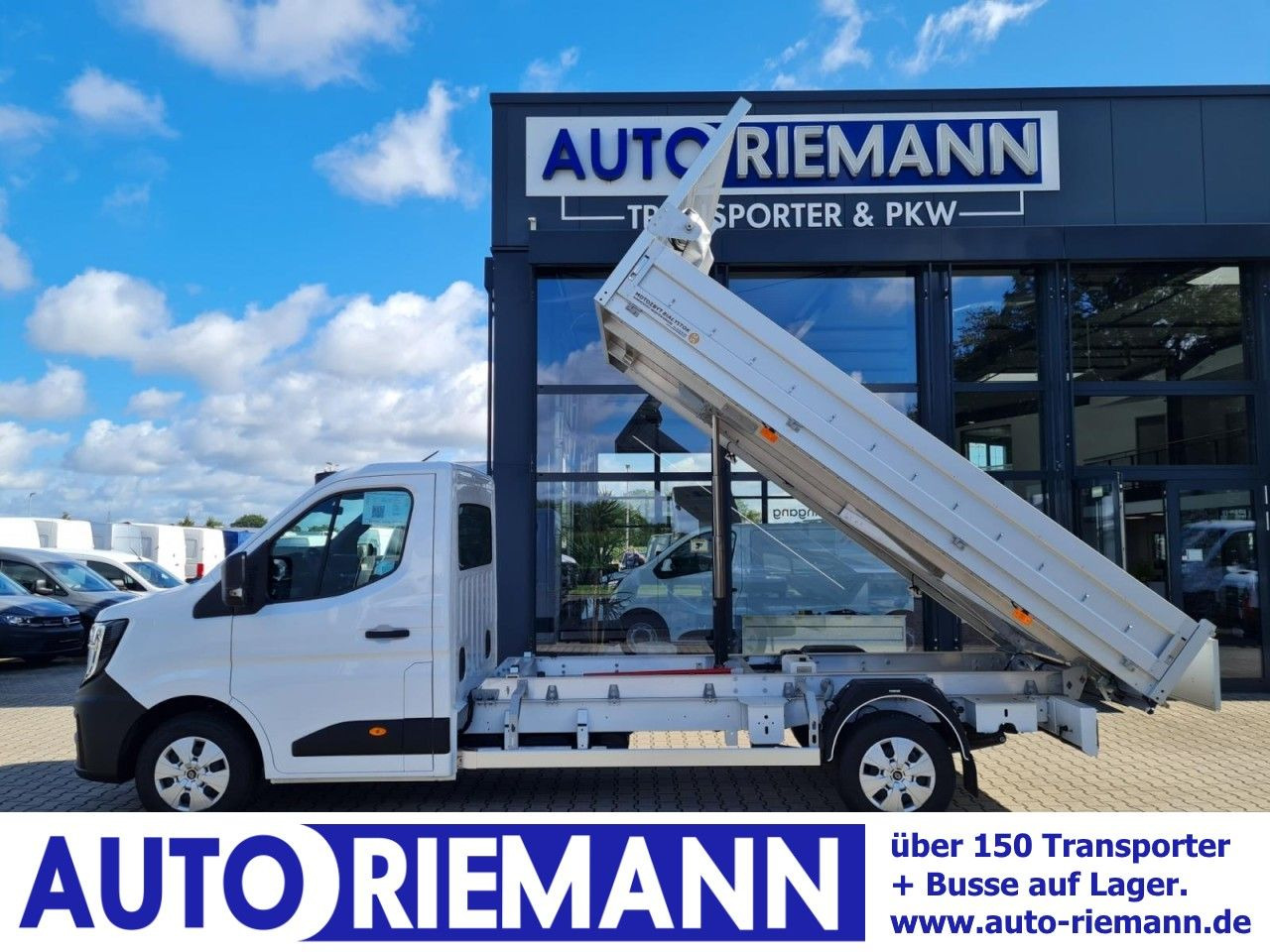 Renault Master New 35 Kipper Luftfederung Navi App, Klim - Tipper van: picture 1 Renault Master New 35 Kipper Luftfederung Navi App, Klim - Tipper van: picture 1