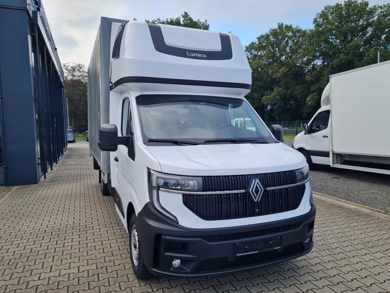 Renault Master Pritsche Schiebe Plane Schlafkab LBW Luft - Curtain side van: picture 2 Renault Master Pritsche Schiebe Plane Schlafkab LBW Luft - Curtain side van: picture 2