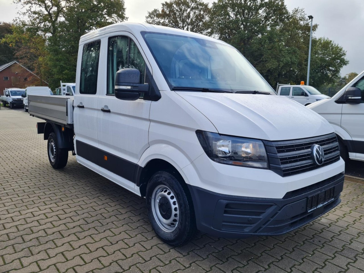 Volkswagen Crafter 35 Doka TDI Pritsche MR KLIMA TEMPOMAT - Open body delivery van, Crew cab van: picture 3 Volkswagen Crafter 35 Doka TDI Pritsche MR KLIMA TEMPOMAT - Open body delivery van, Crew cab van: picture 3
