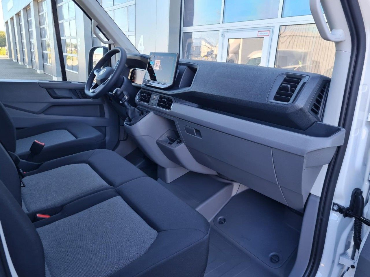 Open body delivery van, Crew cab van Volkswagen Crafter 35 Doka TDI Pritsche MR KLIMA TEMPOMAT: picture 14