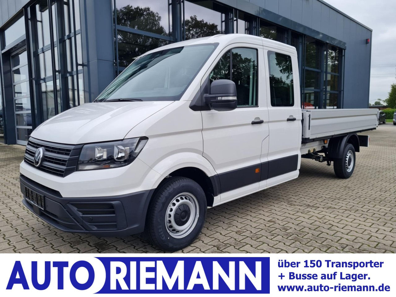 Volkswagen Crafter 35 Doka TDI Pritsche lang L4 KLIMA TEMPOMAT - Open body delivery van, Crew cab van: picture 1 Volkswagen Crafter 35 Doka TDI Pritsche lang L4 KLIMA TEMPOMAT - Open body delivery van, Crew cab van: picture 1