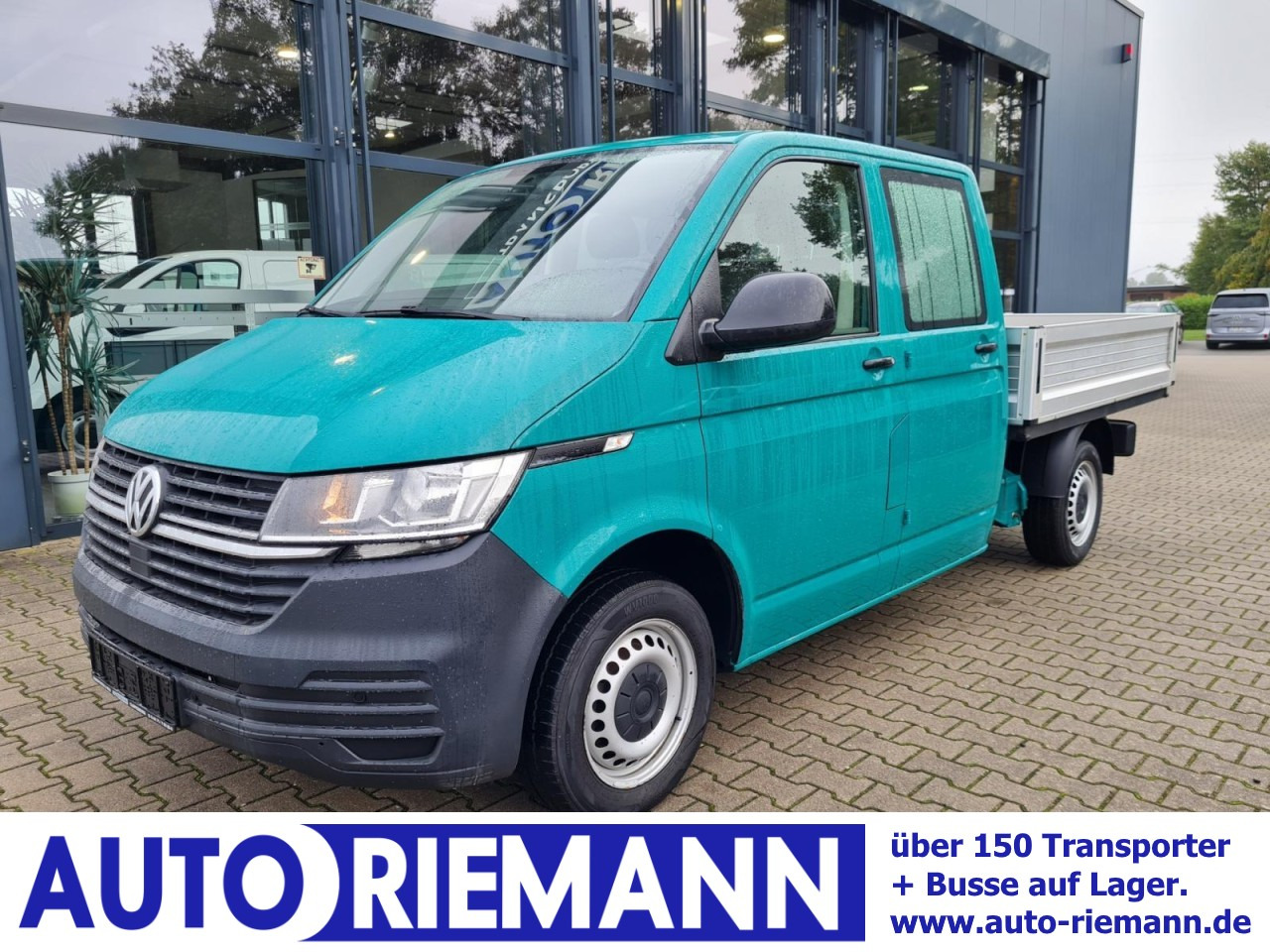 Volkswagen T6.1 Pritsche Doka 6-Sitze TDI AHK - Open body delivery van: picture 1 Volkswagen T6.1 Pritsche Doka 6-Sitze TDI AHK - Open body delivery van: picture 1