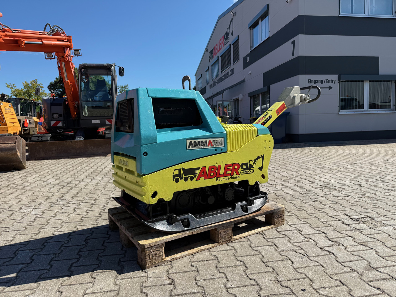 Ammann AVH 100-20 Rüttelplatte E-Start - Plate compactor: picture 3 Ammann AVH 100-20 Rüttelplatte E-Start - Plate compactor: picture 3