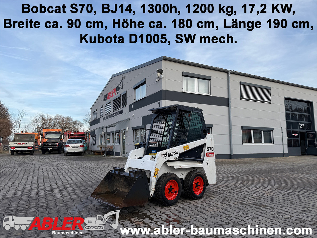 Bobcat S70 Kompaktlader - Wheel loader: picture 1 Bobcat S70 Kompaktlader - Wheel loader: picture 1