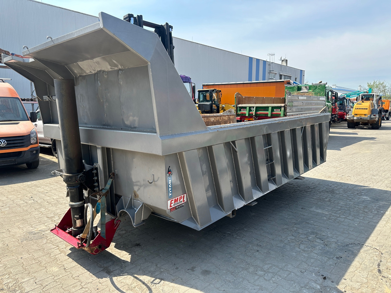 Empl Kipperaufbau für Wechselsystem ca. 14 m3 - Tipper body: picture 5 Empl Kipperaufbau für Wechselsystem ca. 14 m3 - Tipper body: picture 5