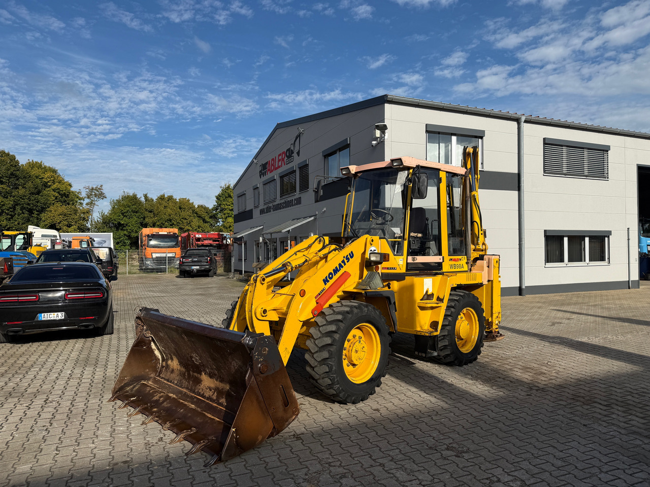 Komatsu WB98A-2 Baggerlader SW - Backhoe loader: picture 3 Komatsu WB98A-2 Baggerlader SW - Backhoe loader: picture 3