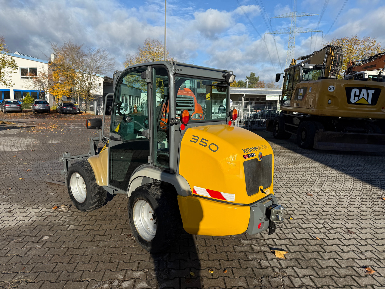 Kramer 350 Radlader Gabel Schaufel Schneeschild SW - Wheel loader: picture 4 Kramer 350 Radlader Gabel Schaufel Schneeschild SW - Wheel loader: picture 4
