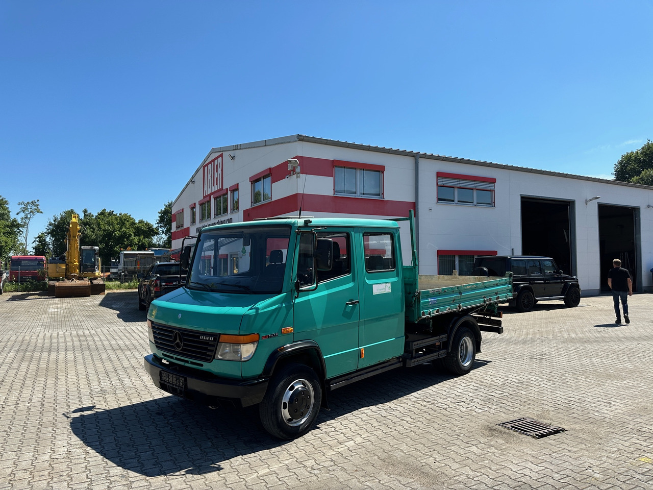 Mercedes-Benz 814 D Vario DOKA 3-Seiten-Kipper Meiller - Tipper: picture 3 Mercedes-Benz 814 D Vario DOKA 3-Seiten-Kipper Meiller - Tipper: picture 3