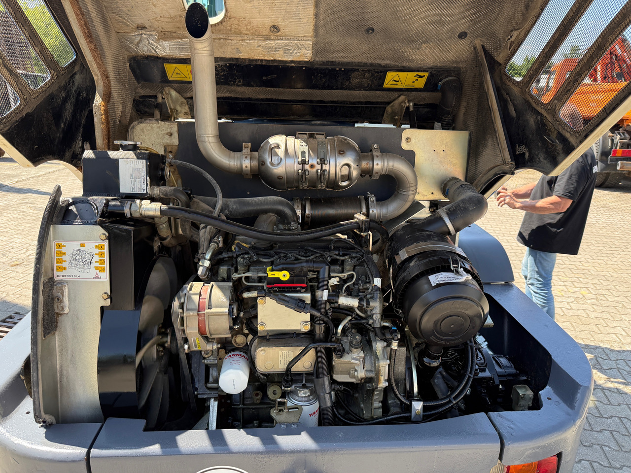 Wheel loader Terex TL100 Radlader Gabel+Schaufel SW: picture 13