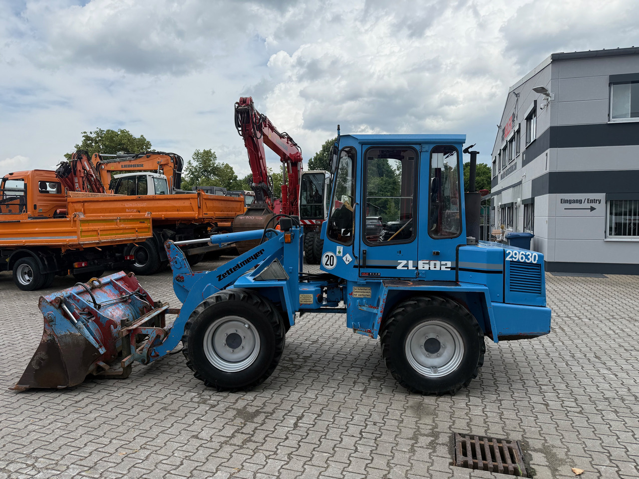 Zettelmeyer ZL502C Radlader Gabel+Klappschaufel+SW - Wheel loader: picture 3 Zettelmeyer ZL502C Radlader Gabel+Klappschaufel+SW - Wheel loader: picture 3