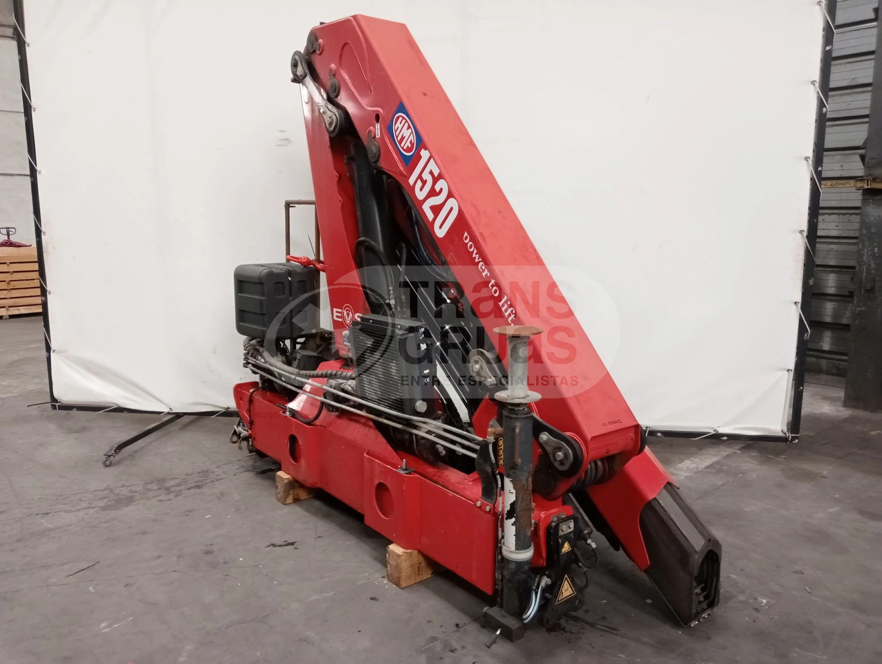 Grúa hidráulica HMF 1520 K4 - Truck mounted crane: picture 2 Grúa hidráulica HMF 1520 K4 - Truck mounted crane: picture 2