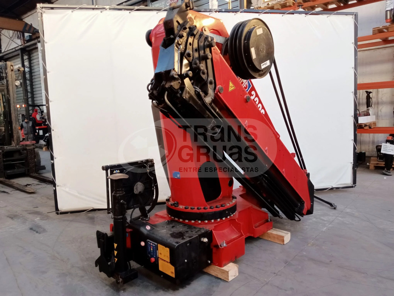 Grúa hidráulica HMF 3220 K - Truck mounted crane: picture 4 Grúa hidráulica HMF 3220 K - Truck mounted crane: picture 4