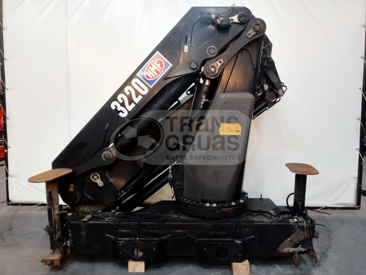 Grúa hidráulica HMF 3220 K5 - Truck mounted crane: picture 3 Grúa hidráulica HMF 3220 K5 - Truck mounted crane: picture 3