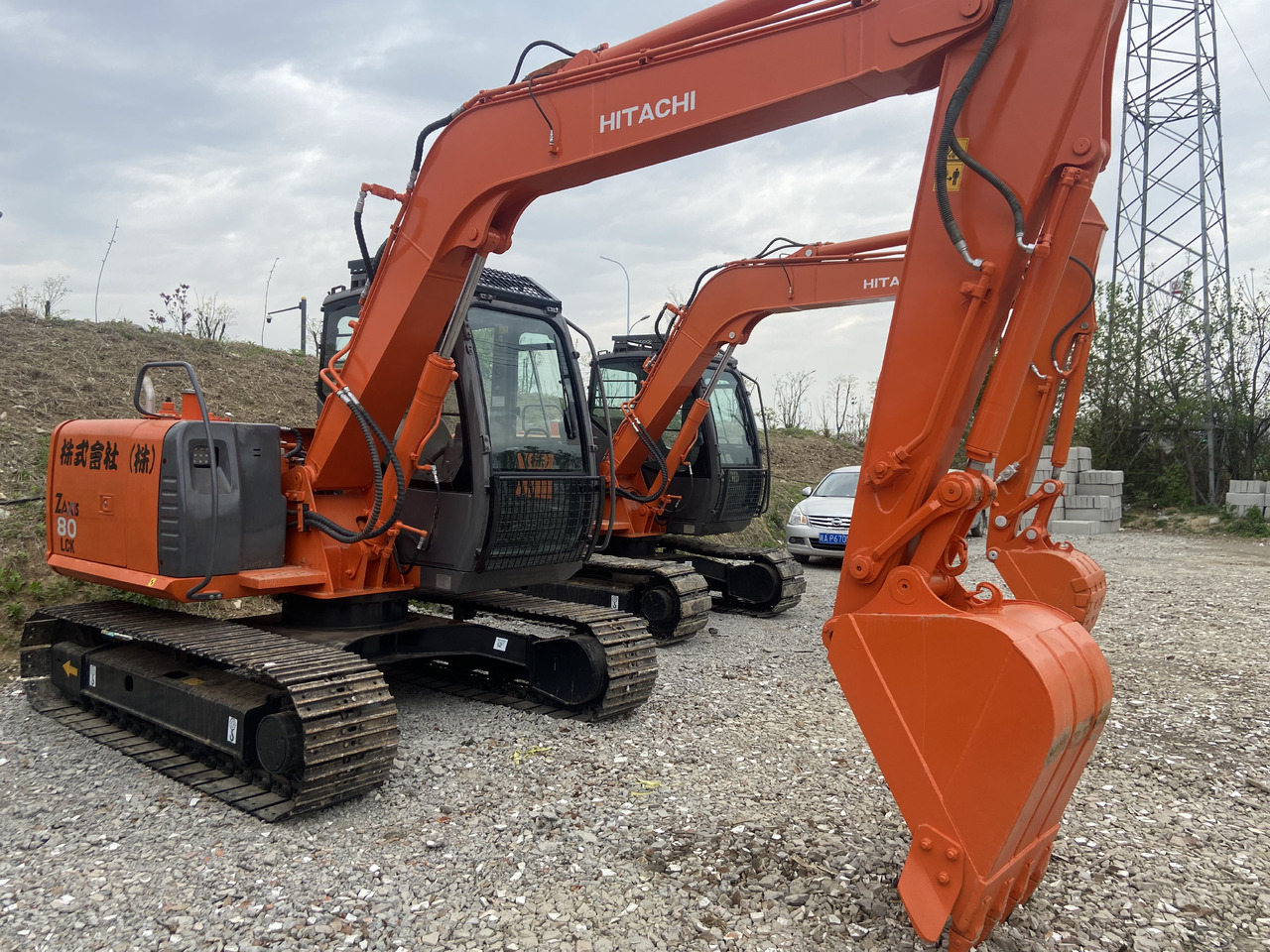 HITACHI ZX80 - Mini excavator: picture 3 HITACHI ZX80 - Mini excavator: picture 3