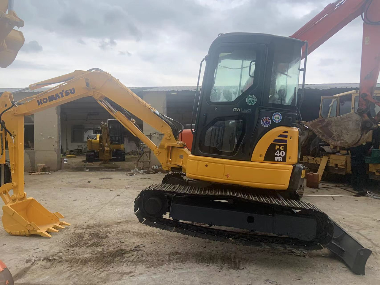 KOMATSU PC40 - Mini excavator: picture 4 KOMATSU PC40 - Mini excavator: picture 4